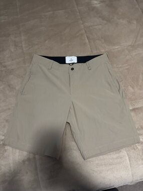 Reigning Champ Men's Khaki Flat Front Shorts